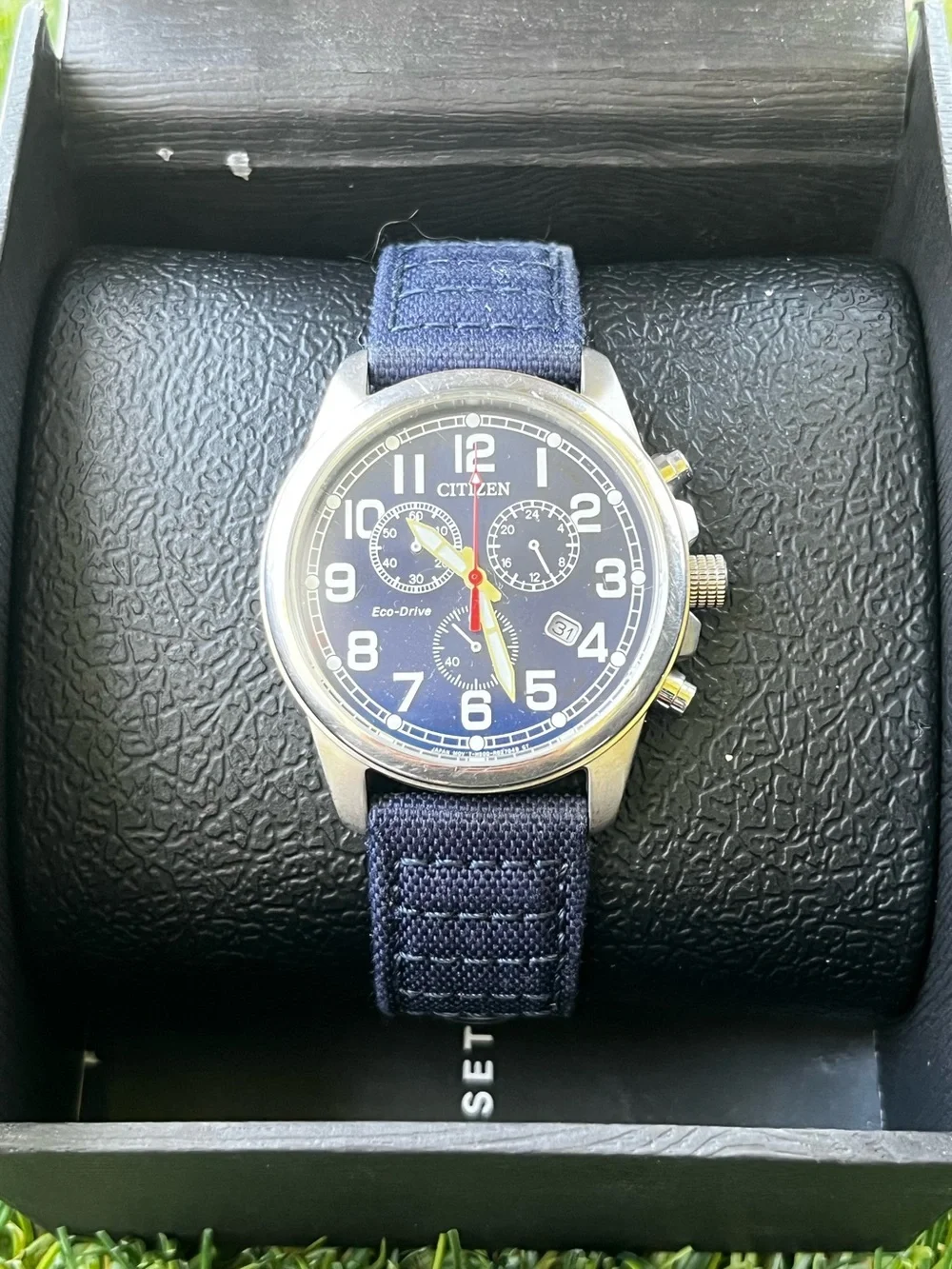 Citizen Chandler Eco-Drive military chronograph watch (discontinued)